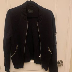 Sport. - linen bomber jacket